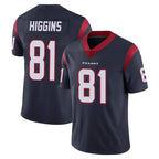 Choea H.Texans #81 Jayden Higgins Player Navy Limited Vapor Untouchable Home Game Stitched Jerseys