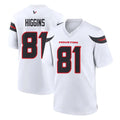 Choea H.Texans #81 Jayden Higgins Player White Home Game Stitched Jerseys