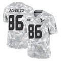 Choea H.Texans #86 Dalton Schultz Player Arctic Camo Salute To Service Limited Game Stitched Jerseys