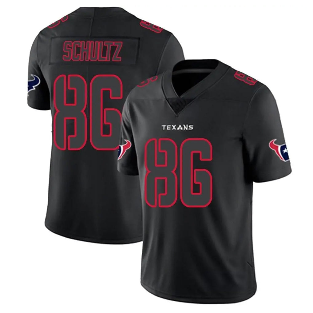 Choea H.Texans #86 Dalton Schultz Player Black Impact Limited Game Stitched Jerseys