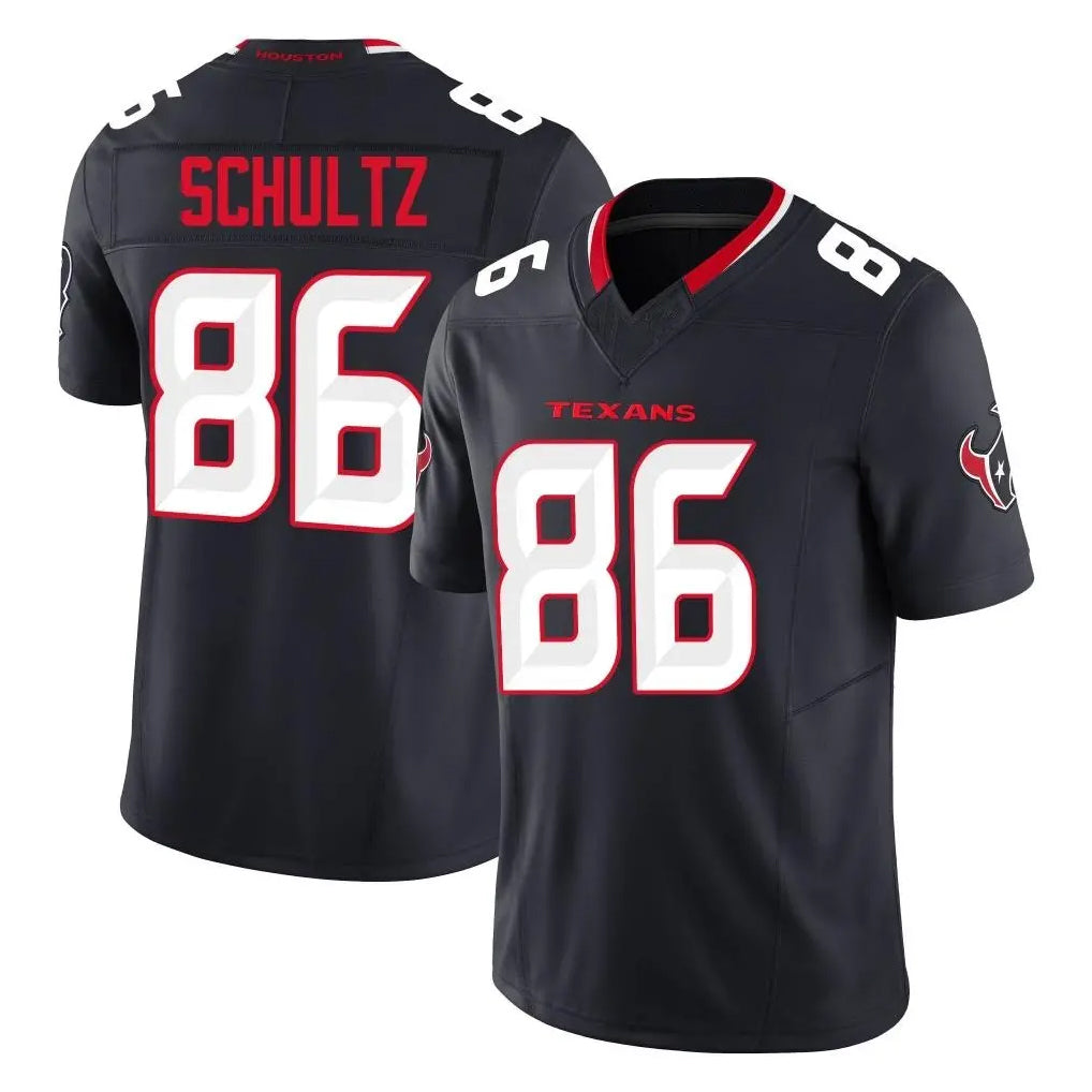 Choea H.Texans #86 Dalton Schultz Player Navy Limited Alternate Vapor F.U.S.E. Home Game Stitched Jerseys