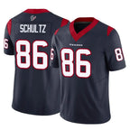 Choea H.Texans #86 Dalton Schultz Player Navy Limited Vapor F.U.S.E. Home Game Stitched Jerseys