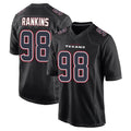 Choea H.Texans #98 Sheldon Rankins Player Black Fashion Home Game Stitched Jerseys