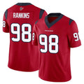 Choea H.Texans #98 Sheldon Rankins Player Red Limited Vapor F.U.S.E. Home Game Stitched Jerseys