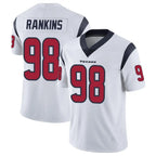 Choea H.Texans #98 Sheldon Rankins Player White Limited Vapor Untouchable Home Game Stitched Jerseys