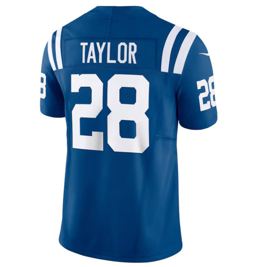 Choea IN.Colts #28 Jonathan Taylor Royal Vapor F.U.S.E. Limited Jersey American Stitched Jerseys