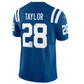 Choea IN.Colts #28 Jonathan Taylor Royal Vapor F.U.S.E. Limited Jersey American Stitched Jerseys