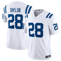 Choea IN.Colts #28 Jonathan Taylor White Vapor F.U.S.E. Limited Jersey American Stitched Jerseys