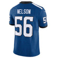 Choea IN.Colts #56 Quenton Nelson Blue Vapor F.U.S.E. Limited Jersey American Stitched Jerseys