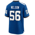 Choea IN.Colts #56 Quenton Nelson Royal Indiana Nights Alternate Game Jersey American Stitched Jerseys