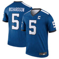 Choea IN.Colts #5 Anthony Richardson Royal Alternate Legend Jersey American Stitched Jerseys