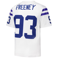 Choea IN.Colts #93 Dwight Freeney Mitchell & Ness White 2006 Legacy Replica Stitched Puhic Jersey