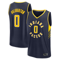 Choea I.Pacers #0 Tyrese Haliburton  Navy Fast Break Replica Jerseys - Icon Edition