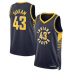 Choea I.Pacers #43 Pascal Siakam Navy Swingman Jerseys - Icon Edition