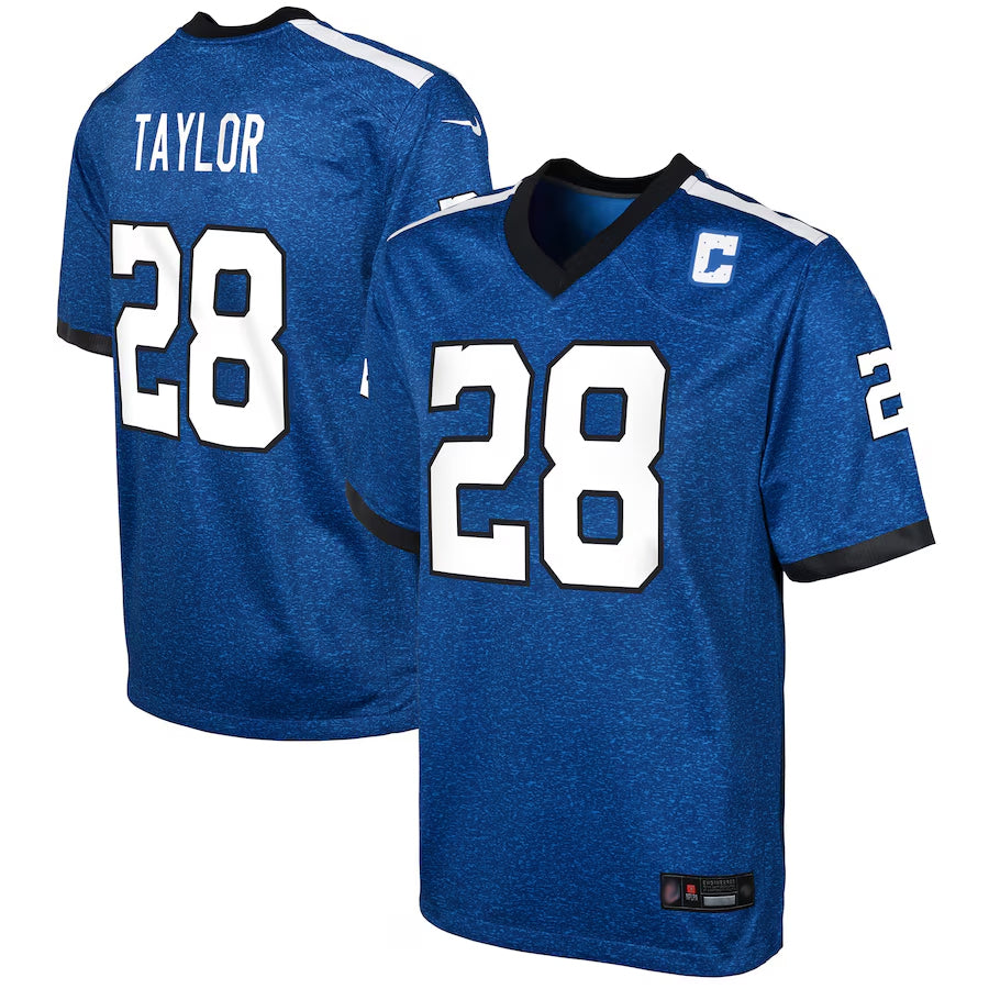 Choea IN.Colts Indiana Nights Alternate Game Stitched Jerseys - Royal - #28 Jonathan Taylor Player