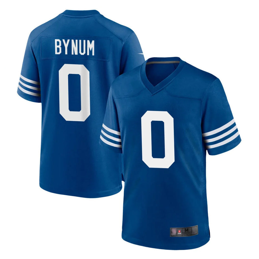 Choea IN.Colts #0 Camryn Bynum Player Royal Limited Home Game Stitched Jerseys