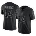 Choea IN.Colts #14 Alec Pierce Player RFLCTV Limited Black Stitched Jerseys