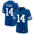 Choea IN.Colts #14 Alec Pierce Player Royal Limited Game Stitched Jerseys