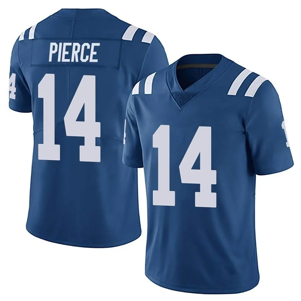 Choea IN.Colts #14 Alec Pierce Player Royal Limited Vapor Untouchable Home Game Stitched Jerseys
