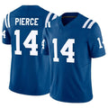 Choea IN.Colts #14 Alec Pierce Player Royal Vapor F.U.S.E. Limited Game Stitched Jerseys