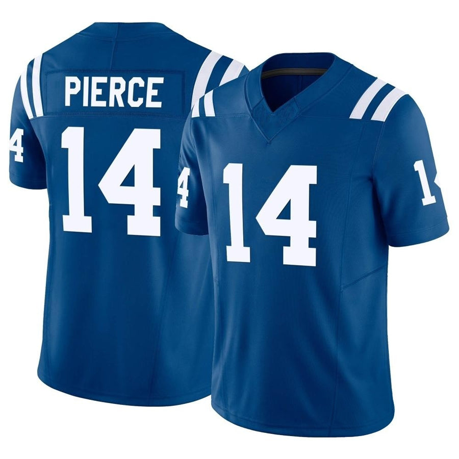 Choea IN.Colts #14 Alec Pierce Player Royal Vapor F.U.S.E. Limited Game Stitched Jerseys
