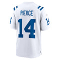 Choea IN.Colts #14 Alec Pierce Player White Home Game Stitched Jerseys