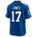 Choea IN.Colts #17 Daniel Jones Player Alternate 2 Indiana Nights Game Stitched Jerseys