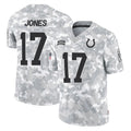 Choea IN.Colts #17 Daniel Jones Player Arctic Camo Salute To Service Limited Game Stitched Jerseys