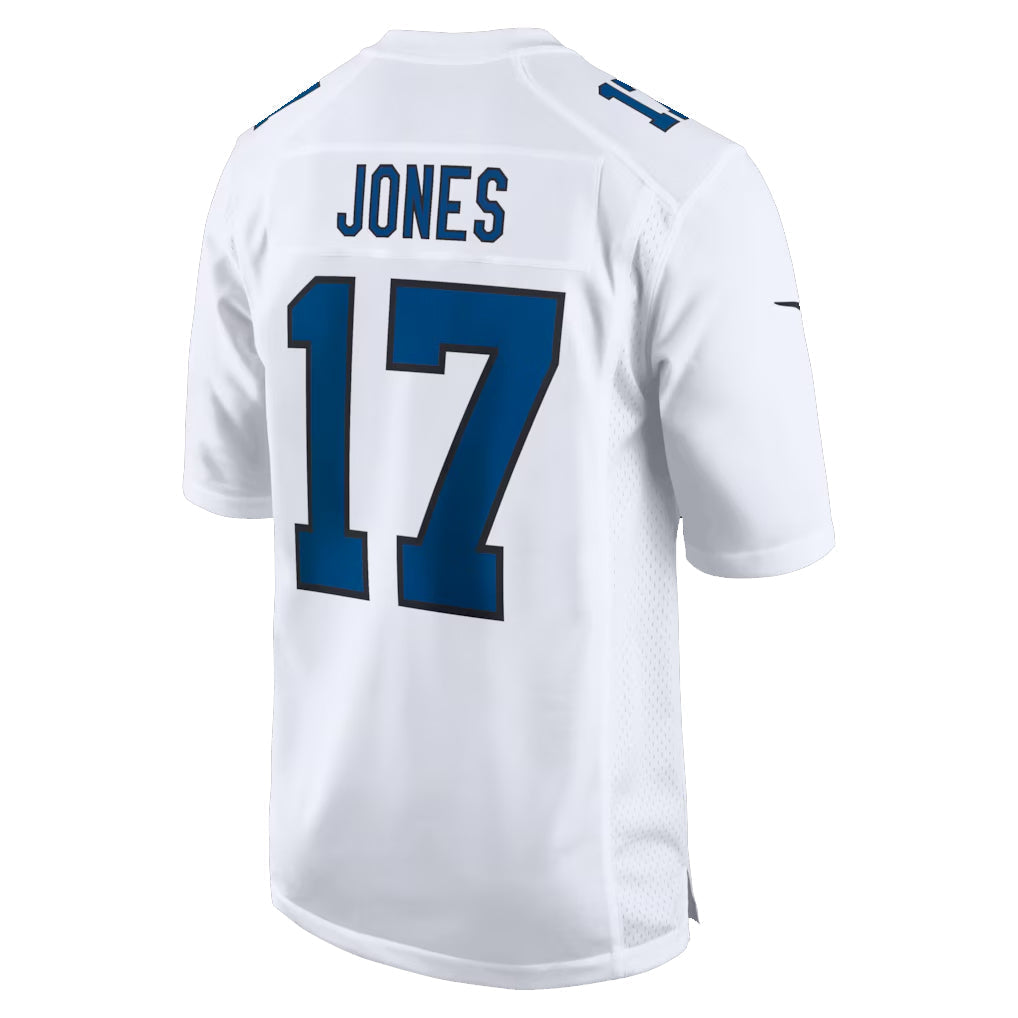Choea IN.Colts #17 Daniel Jones Player Tundra White Fashion Game Stitched Jerseys