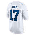 Choea IN.Colts #17 Daniel Jones Player Tundra White Fashion Game Stitched Jerseys