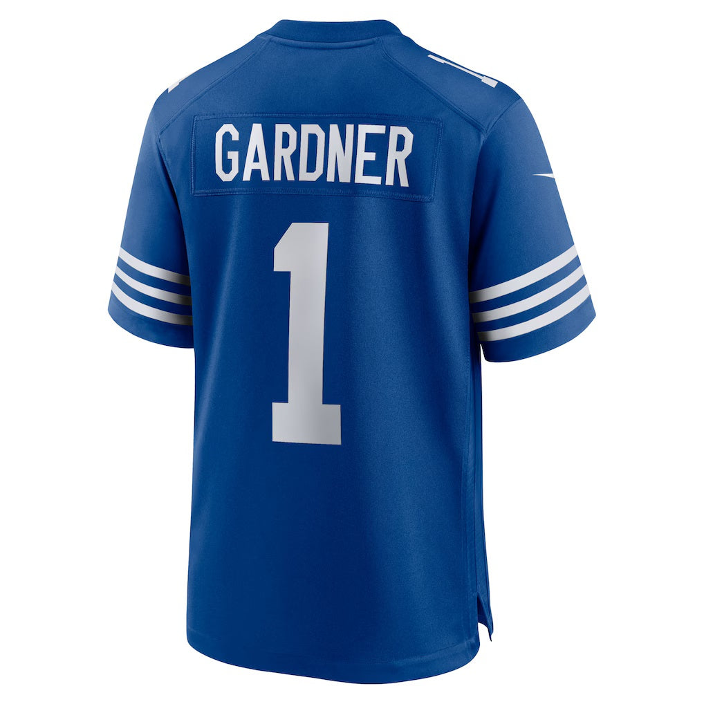 Choea IN.Colts #1 Ahmad Sauce Gardner Royal Alternate Game Stitched Jerseys