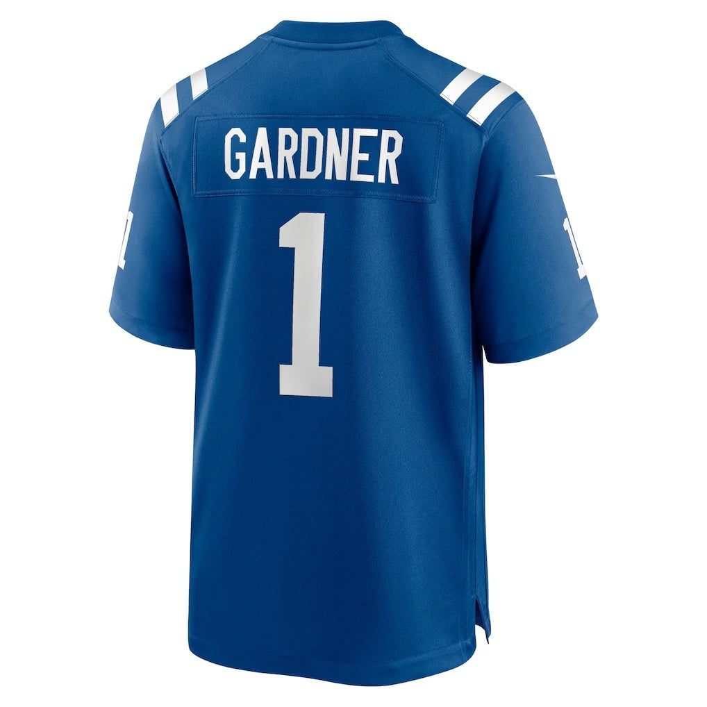 Choea IN.Colts #1 Ahmad Sauce Gardner Royal Team Game Stitched Jerseys