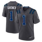 Choea IN.Colts #1 Sauce Gardner Anthracite 2026 Rivalries Collection Game Stitched Jerseys