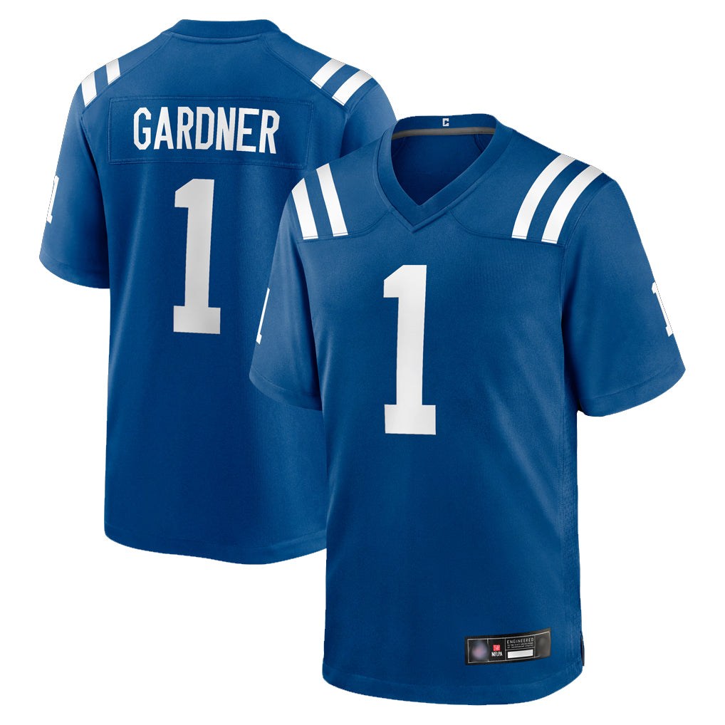 Choea IN.Colts #1 Sauce Gardner Player Royal Home Game Stitched Jerseys
