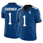 Choea IN.Colts #1 Sauce Gardner Player Royal Limited Indiana Nights Alternate Vapor F.U.S.E. Home Game Stitched Jerseys