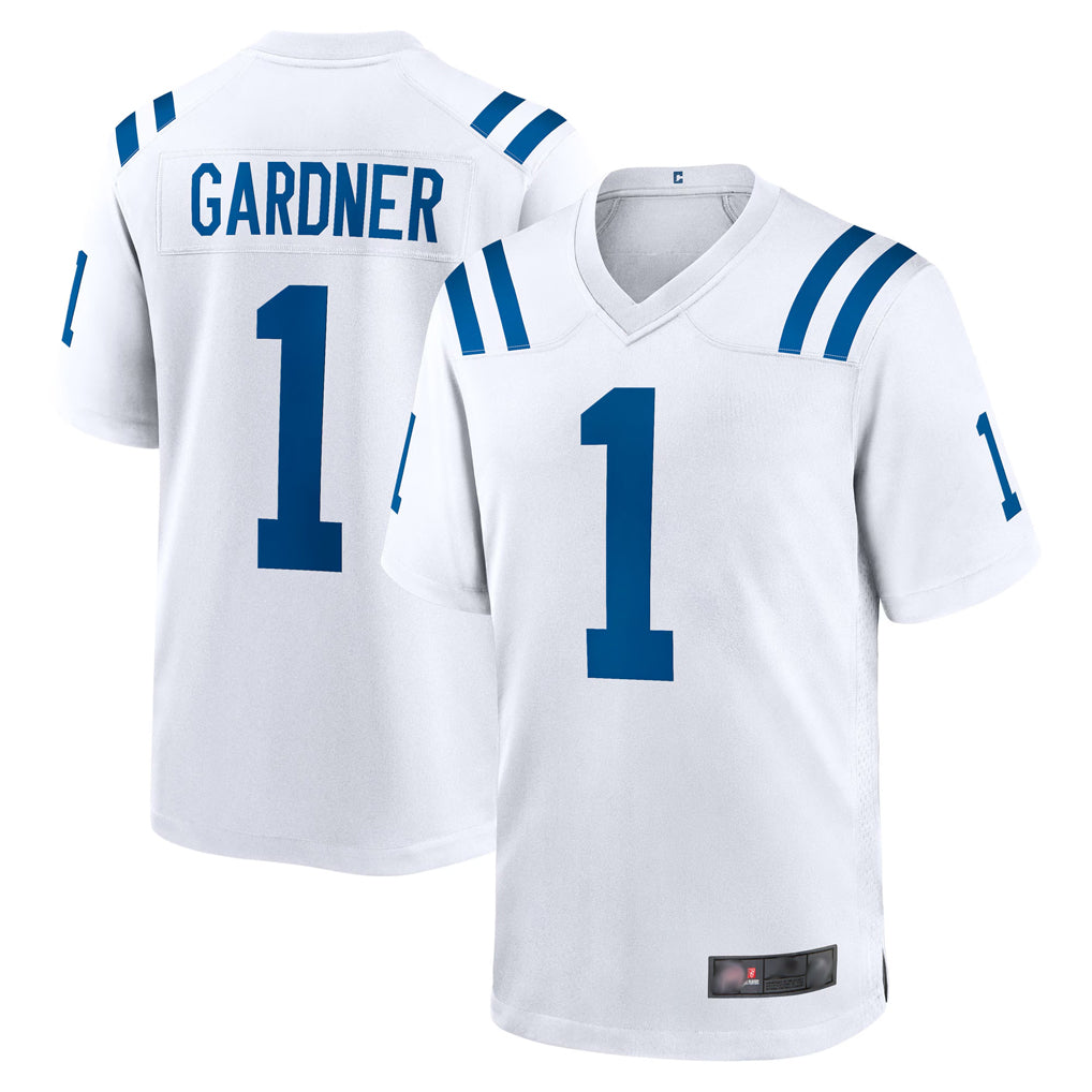 Choea IN.Colts #1 Sauce Gardner Player White Home Game Stitched Jerseys