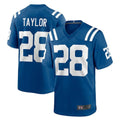 Choea IN.Colts #28 Jonathan Taylor Player Royal Home Game Stitched Jerseys