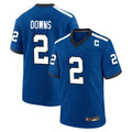 Choea IN.Colts #2 Josh Downs Player Royal Alternate Indiana Nights Home Game Stitched Jerseys