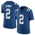 Choea IN.Colts #2 Josh Downs Player Royal Limited Vapor Untouchable Home Game Stitched Jerseys