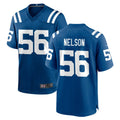Choea IN.Colts #56 Quenton Nelson Player Royal Home Game Stitched Jerseys