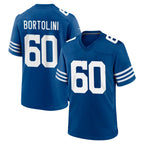 Choea IN.Colts #60 Tanor Bortolini Player Royal Limited Home Game Stitched Jerseys