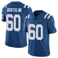 Choea IN.Colts #60 Tanor Bortolini Player Royal Limited Vapor Untouchable Home Game Stitched Jerseys