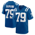 Choea IN.Colts #79 Bernhard Raimann Player Royal Home Game Stitched Jerseys