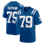 Choea IN.Colts #79 Bernhard Raimann Player Royal Home Game Stitched Jerseys