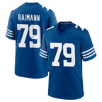 Choea IN.Colts #79 Bernhard Raimann Player Royal Limited Home Game Stitched Jerseys