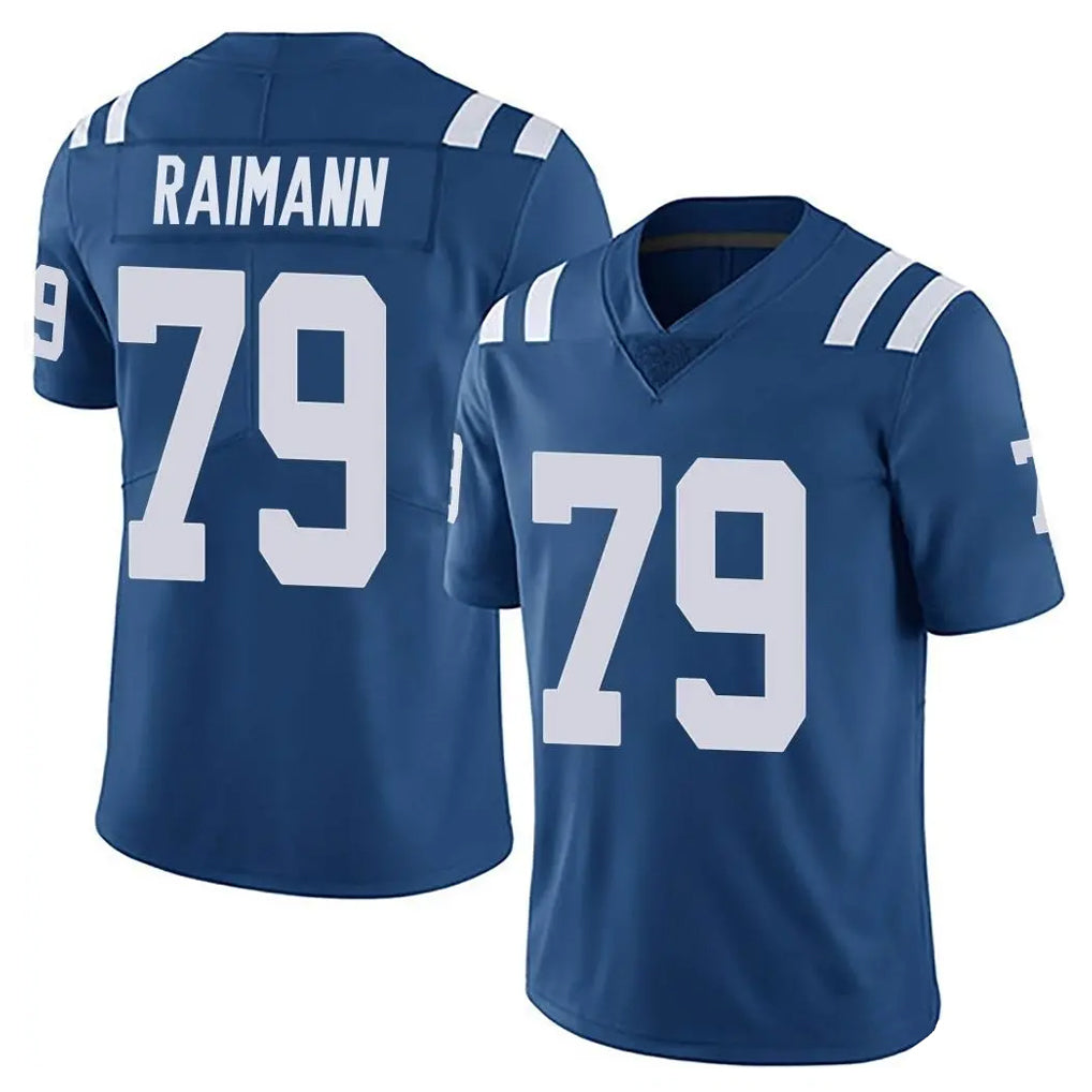 Choea IN.Colts #79 Bernhard Raimann Player Royal Limited Vapor Untouchable Home Game Stitched Jerseys