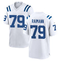 Choea IN.Colts #79 Bernhard Raimann Player White Home Game Stitched Jerseys