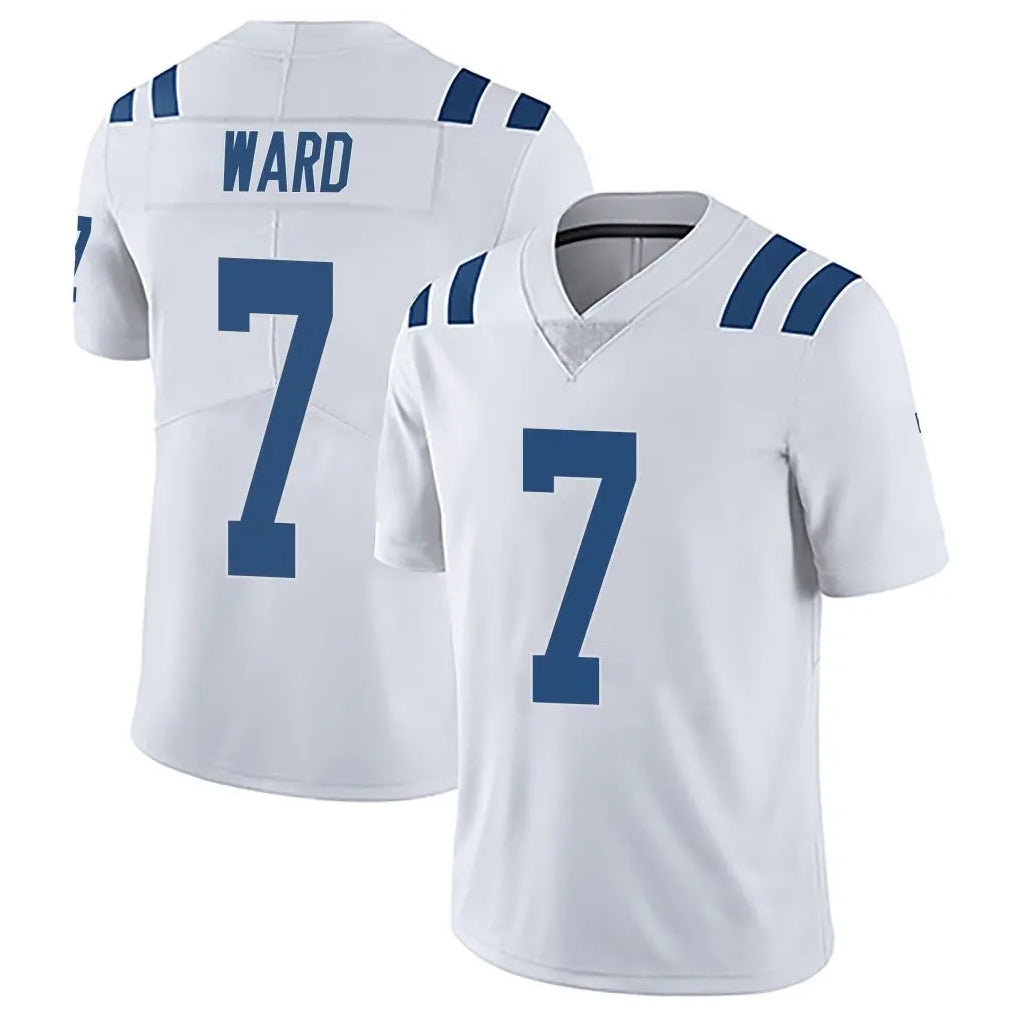 Choea IN.Colts #7 Charvarius Ward Sr. Player White Limited Vapor Untouchable Home Game Stitched Jerseys