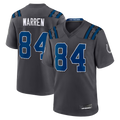 Choea IN.Colts #84 Tyler Warren Anthracite 2026 Rivalries Collection Game Stitched Jerseys