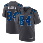 Choea IN.Colts #84 Tyler Warren Anthracite 2026 Rivalries Collection Game Stitched Jerseys
